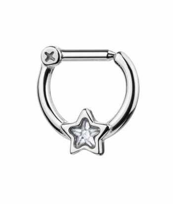 Jewelled Septum Clicker 6