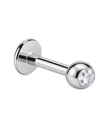 Jewelled Micro – Tragus, Helix & Lip Piercing – 316L Surgical Steel