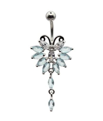 Fashion Banana-Jeweled Butterfly