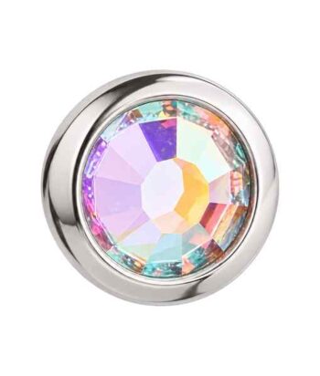 Swarovski Jewelled Disc For 1.2 mm Internally Threaded Pins