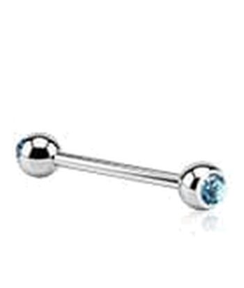 Double Jewelled Barbell