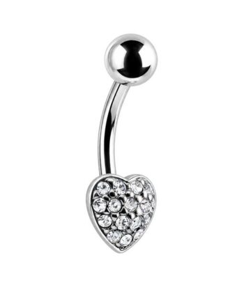 Fashion Banana-Jewelled Heart