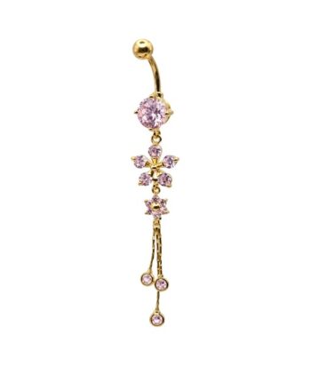 Fashion Banana – Jewelled Flower/Dangle