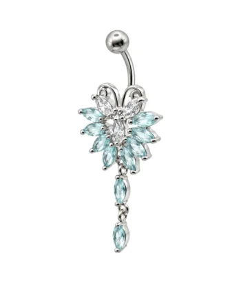 Fashion Banana-Jewelled Butterfly
