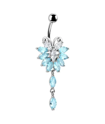 Fashion Banana-Jewelled Butterfly