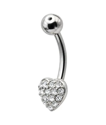 Fashion Banana-Jewelled Heart