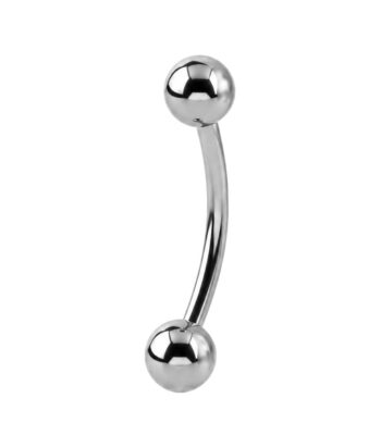 Eyebrow – Micro Banana – 1.0 mm – 316L Surgical Steel